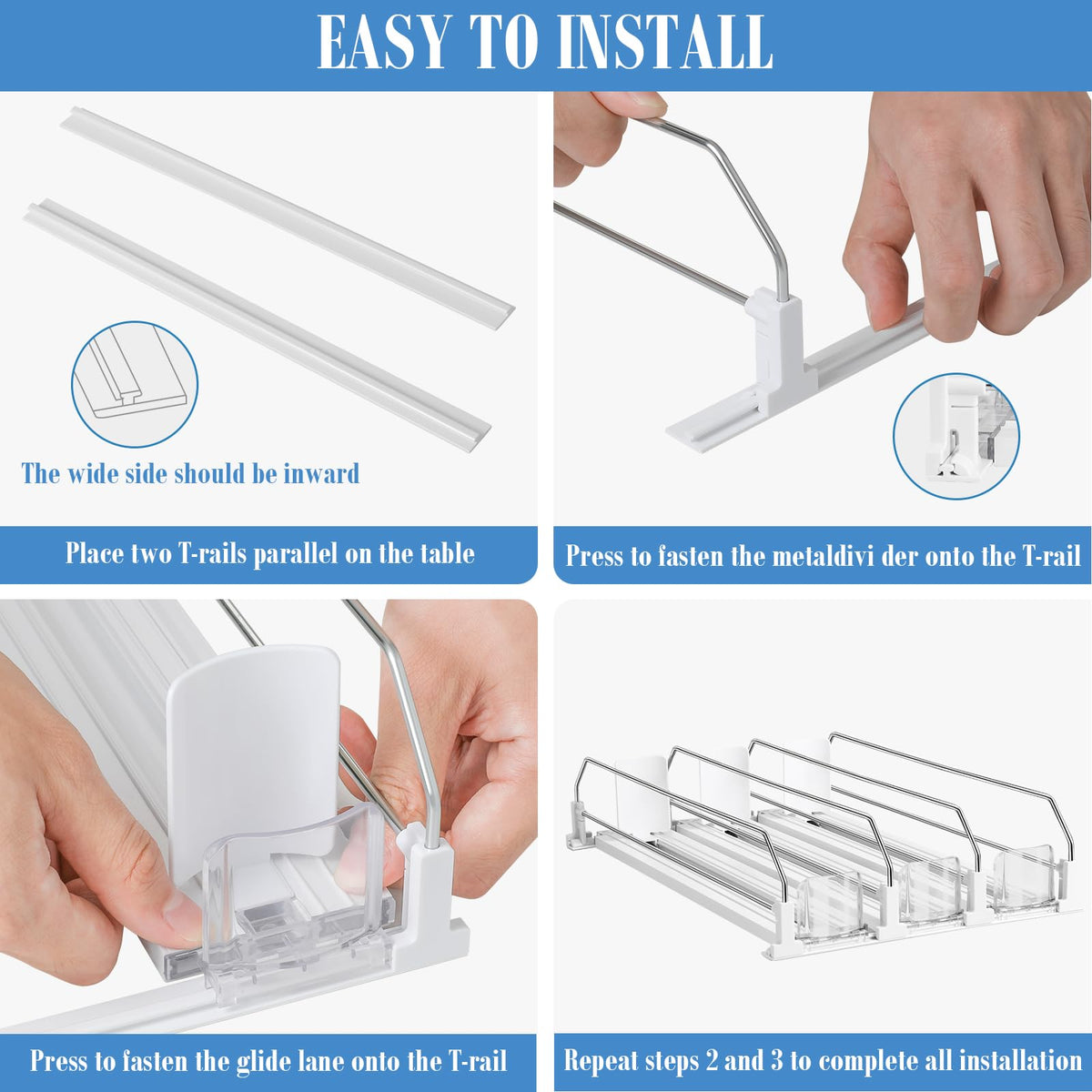 Hanmir push glide mechanism enabling smooth forward dispensing