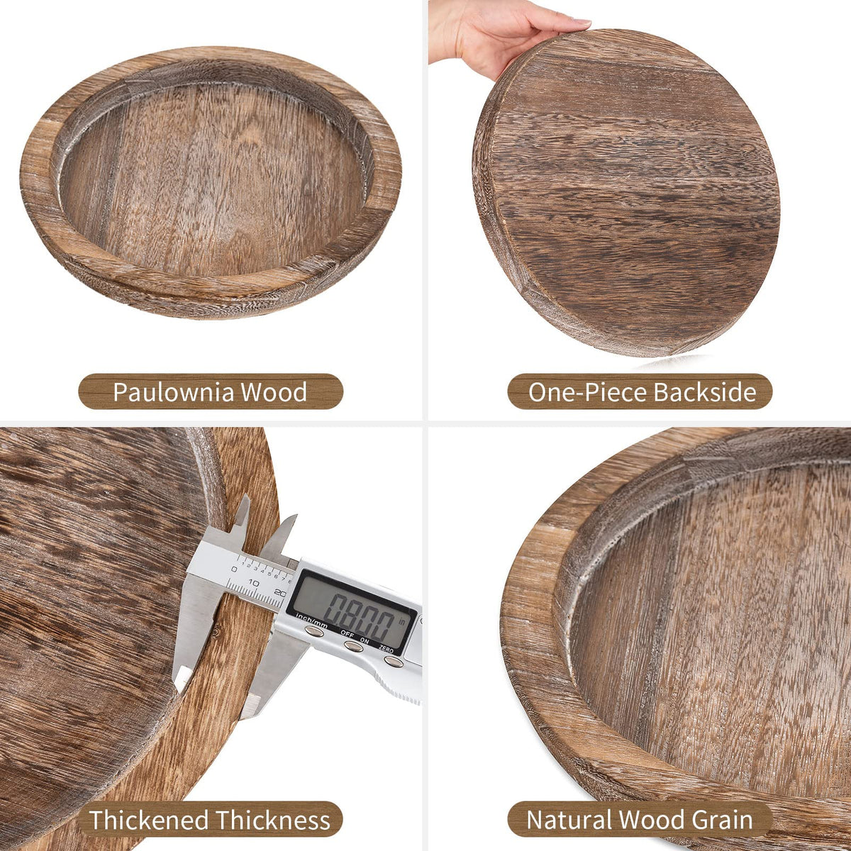 Hanobe tray with napkins and candle holder, versatile for dining and decor.