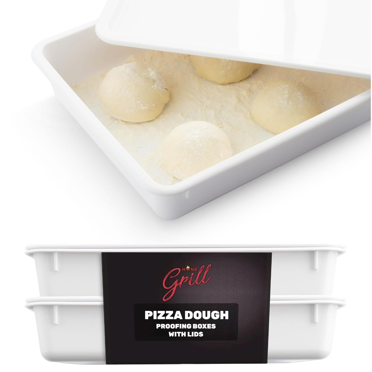 Hans Grill commercial-quality, food-safe container for busy kitchens