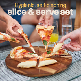Hans Grill dishwasher-safe design simplifies cleanup after pizza night