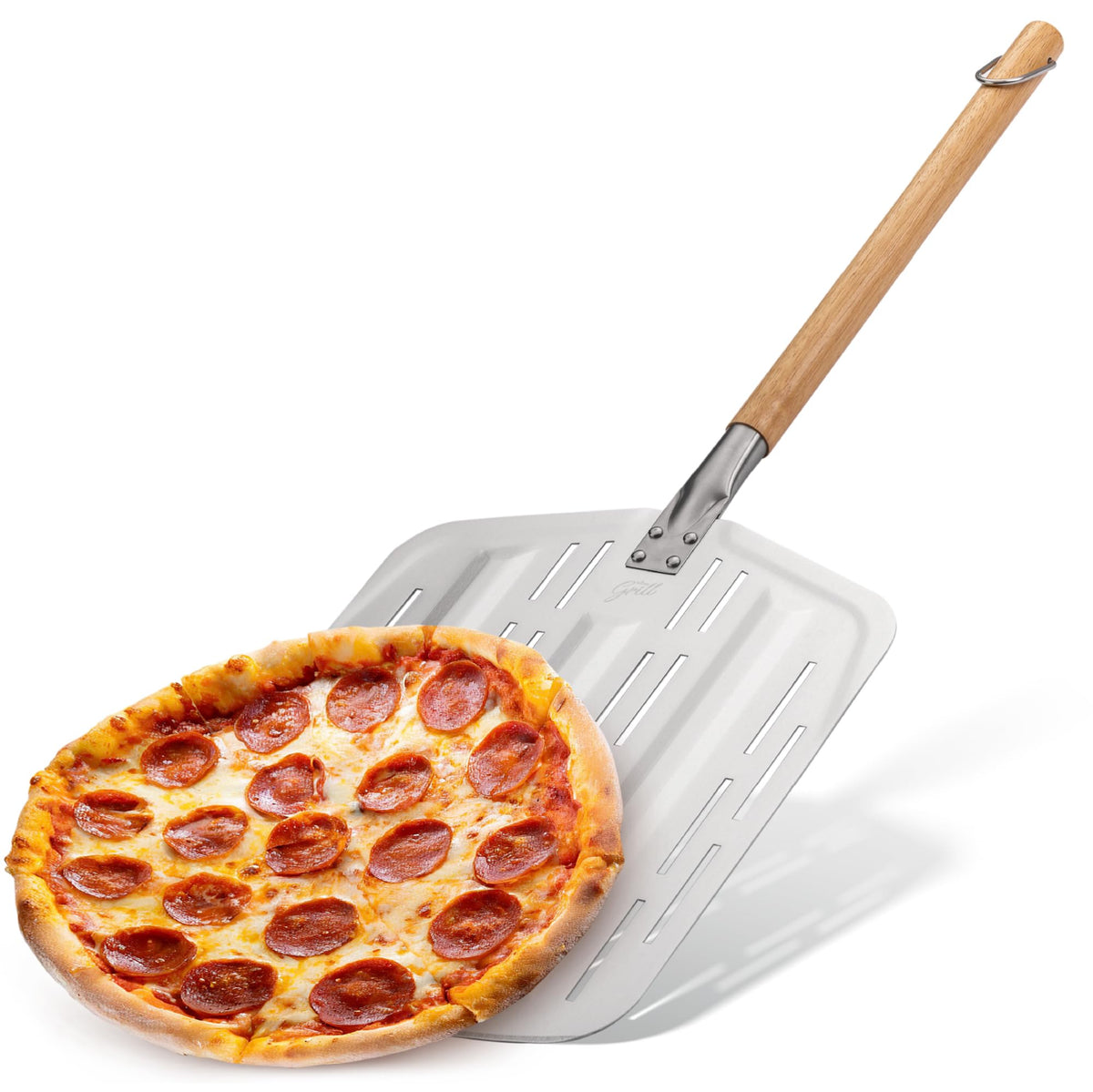 Hans Grill Pizza Peel Pro restaurant-grade design for reliability