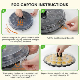 HANSGO easy-to-clean tray keeps cleanup quick after gatherings