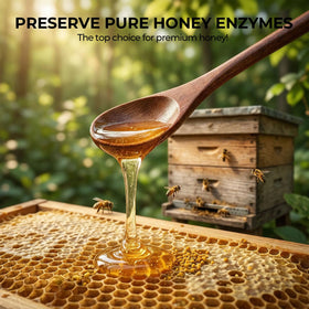HANSGO enzymes-friendly wooden spoon preserves natural flavors during stirring