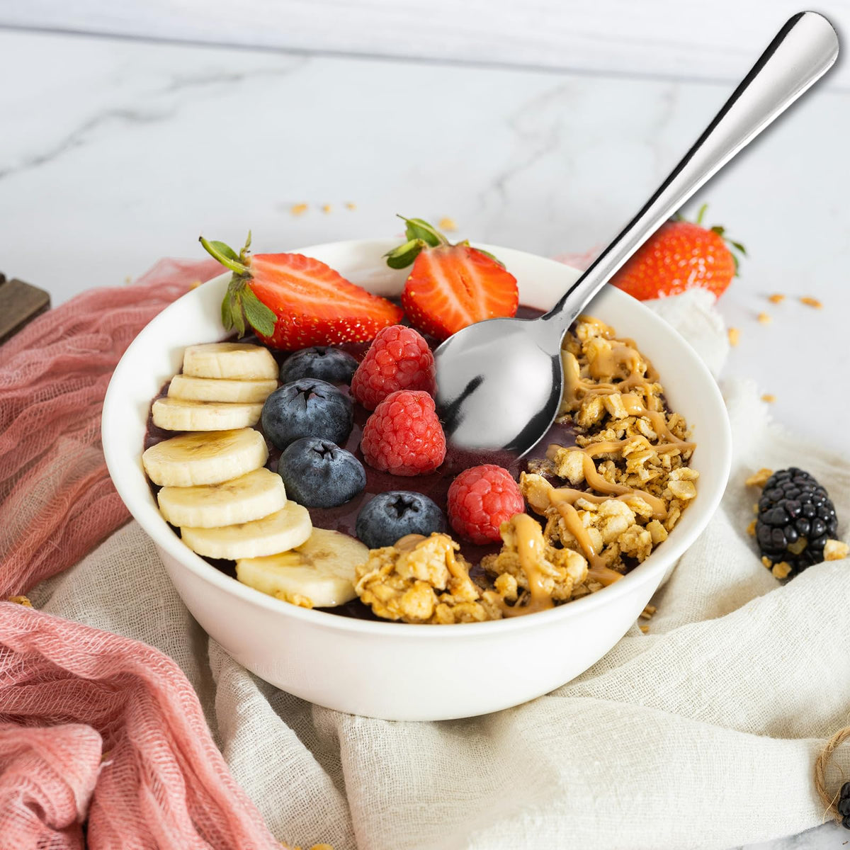 Hansmart Windsor spoons ideal for restaurant use and catering events.