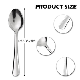 Hansmart Windsor teaspoon 5.9 inch with ergonomic grip for precise stirring.