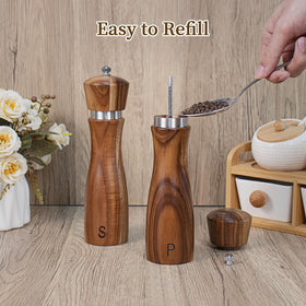 Haomacro gift-packaging-ready salt and pepper mills as a thoughtful present