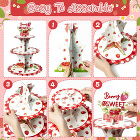 Haooryx Berry Sweet sign serves as a playful dessert focal point.