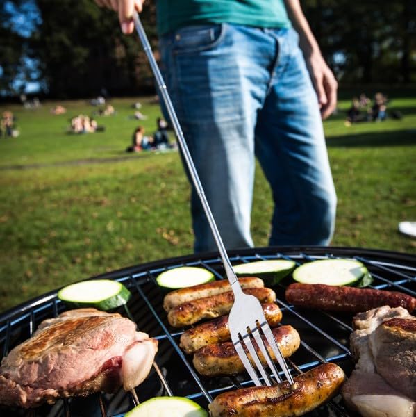Haosie Extendable Fork compact storage in bag for travel
