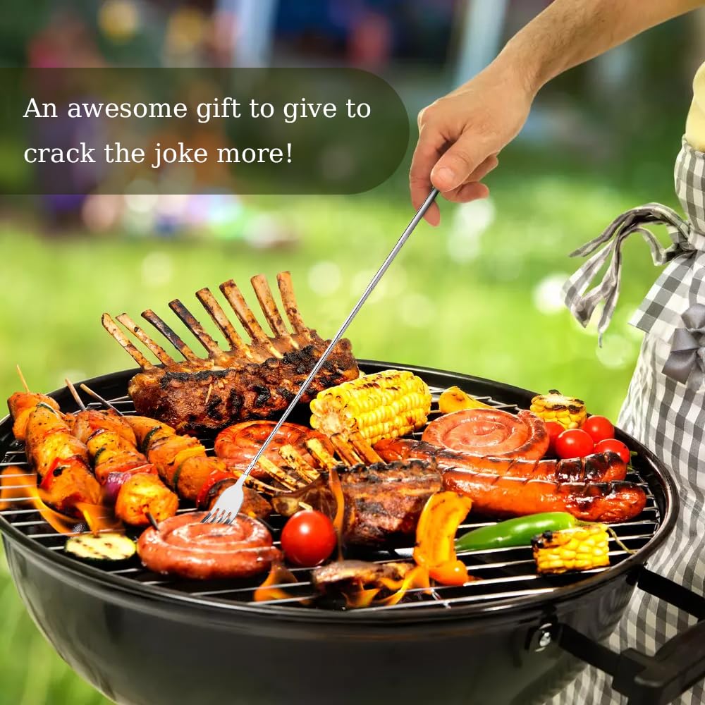 Haosie Extendable Fork stainless steel surface resisting rust and easy cleaning