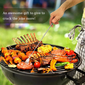 Haosie Extendable Fork stainless steel surface resisting rust and easy cleaning