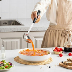 HAPPY KIT dishwasher-safe spoons simplify cleanup after busy meals.