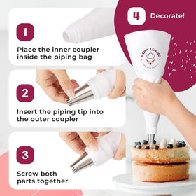 Happy Lemuro e-book included with expert tips and decorating ideas.