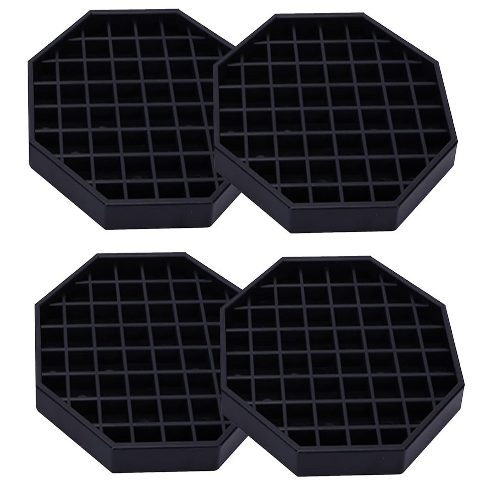 Happy Reunion drip tray octagon shape with honeycomb grid for spill control.