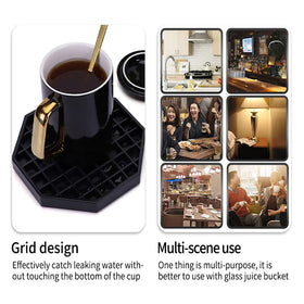 Happy Reunion durable plastic tray is easy to clean after service.