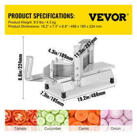 Happybuy VEVOR slice variety of vegetables and fruits