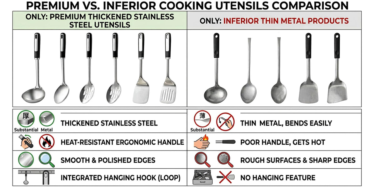 HAPPY KIT dishwasher-safe spoons save time after meals
