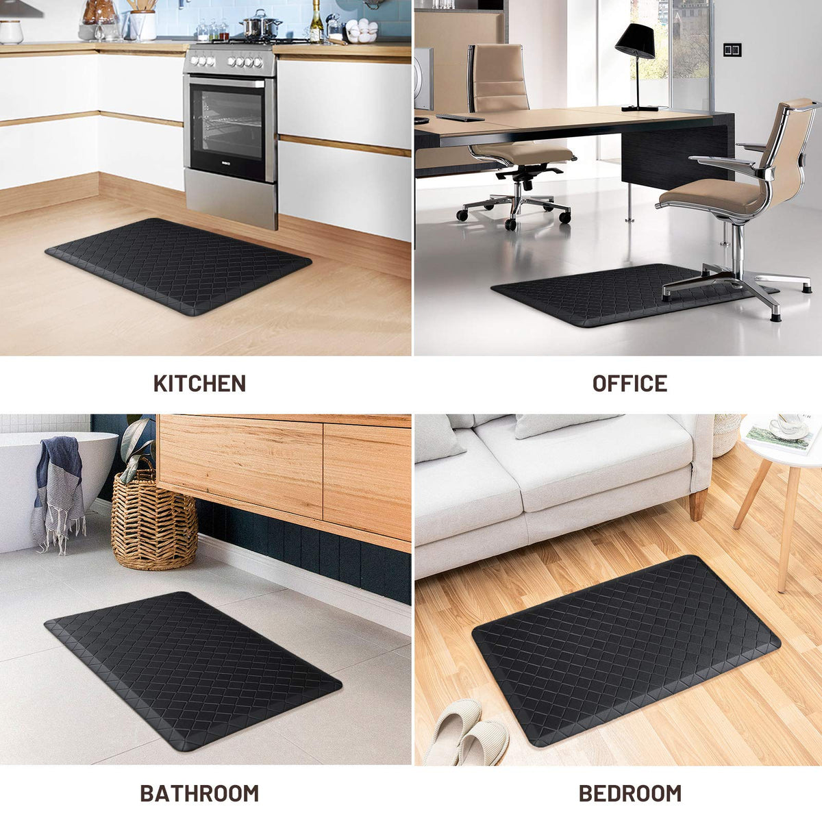 HappyTrends easy-clean surface resists water and stains for quick maintenance.