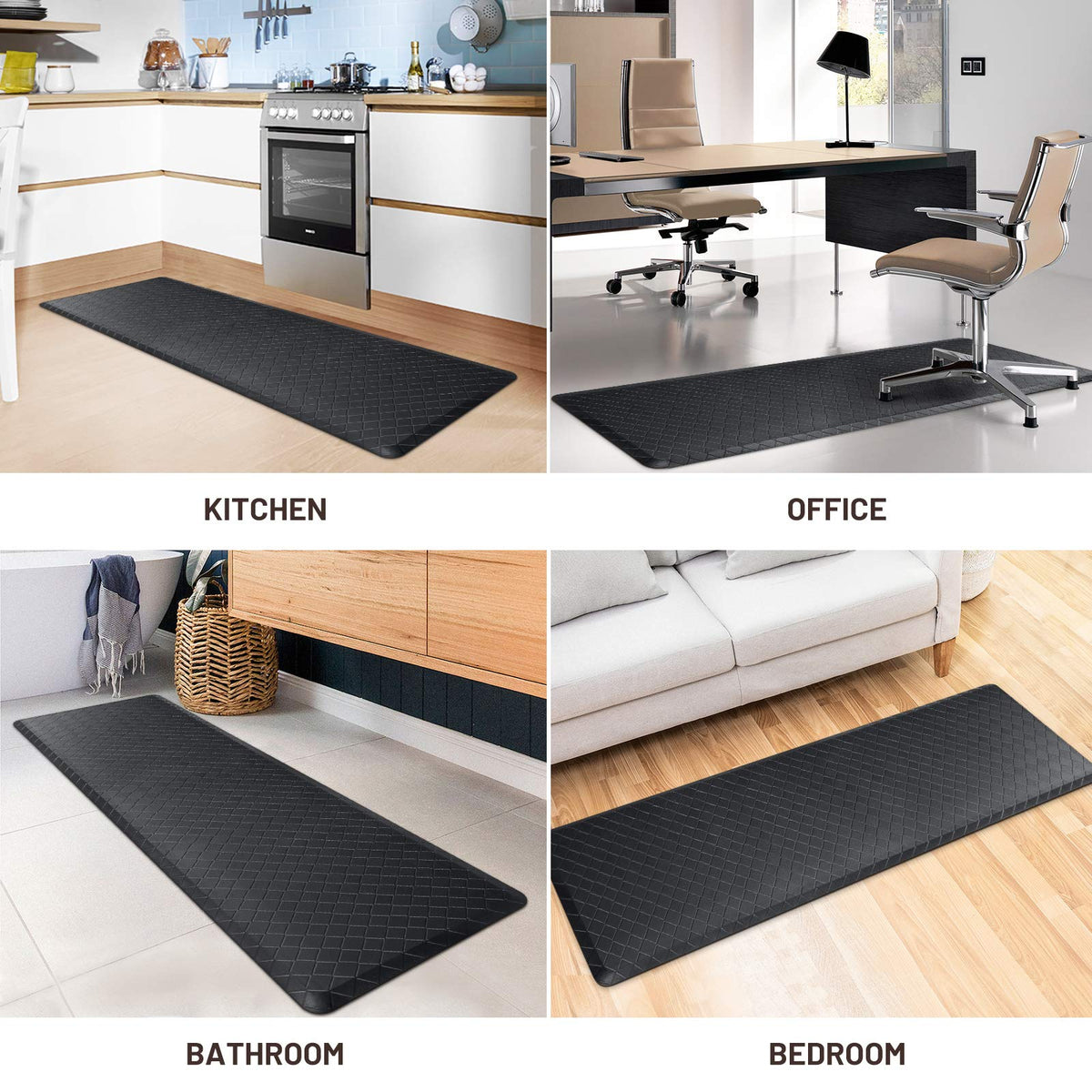 HappyTrends versatile mat used in laundry or office spaces
