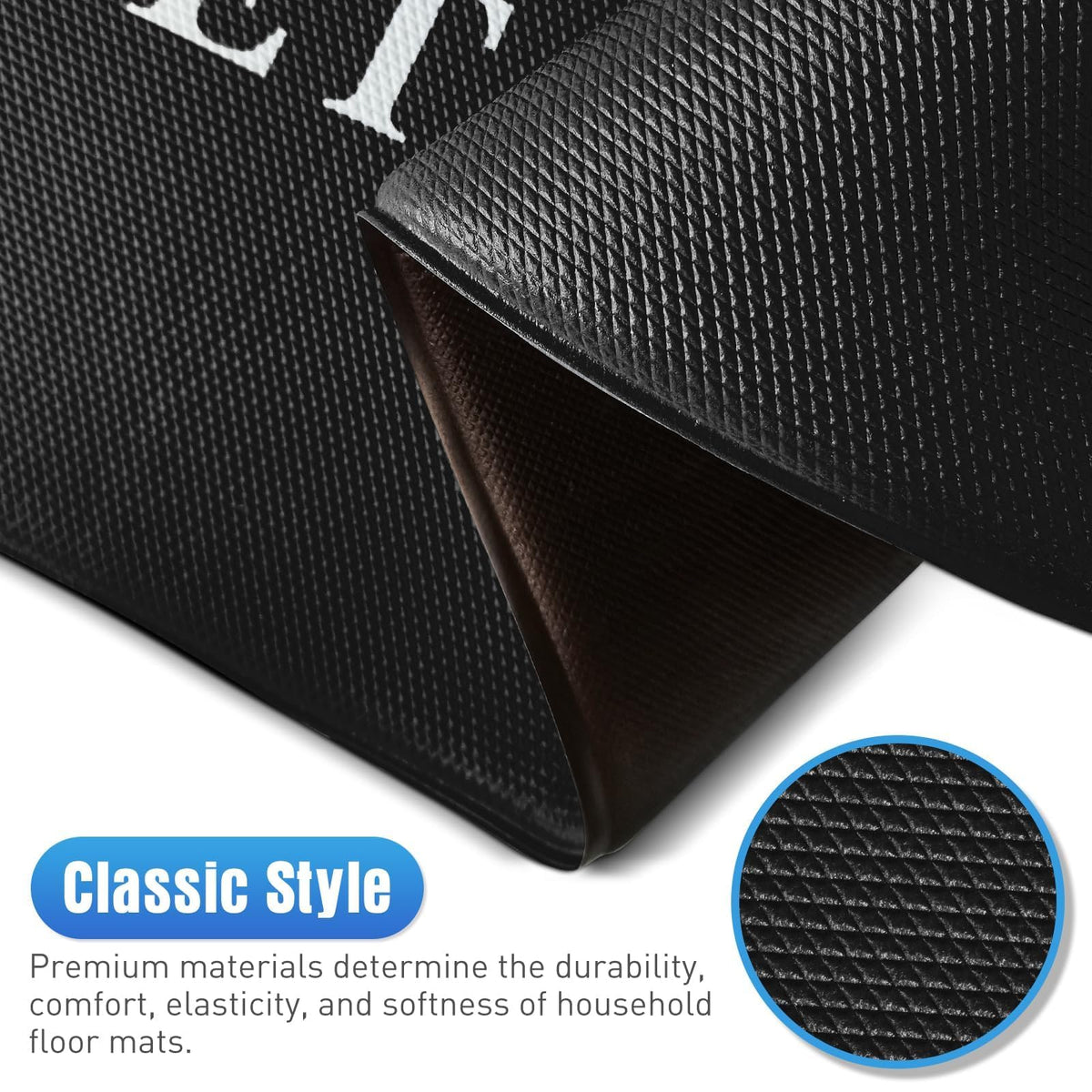 HappyTrends mat ideal for laundry room with standing tasks.