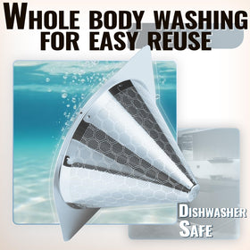 HAPYHOOM eco-friendly reusable filter reduces paper waste