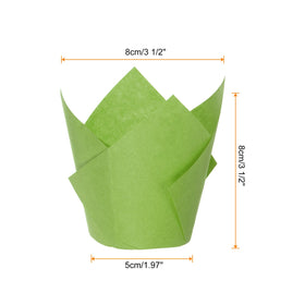HARFINGTON tulip liner assembled on a cooling rack showing shape and form