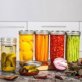 Harfuyee 24 oz jar for DIY projects and meal prep ideas