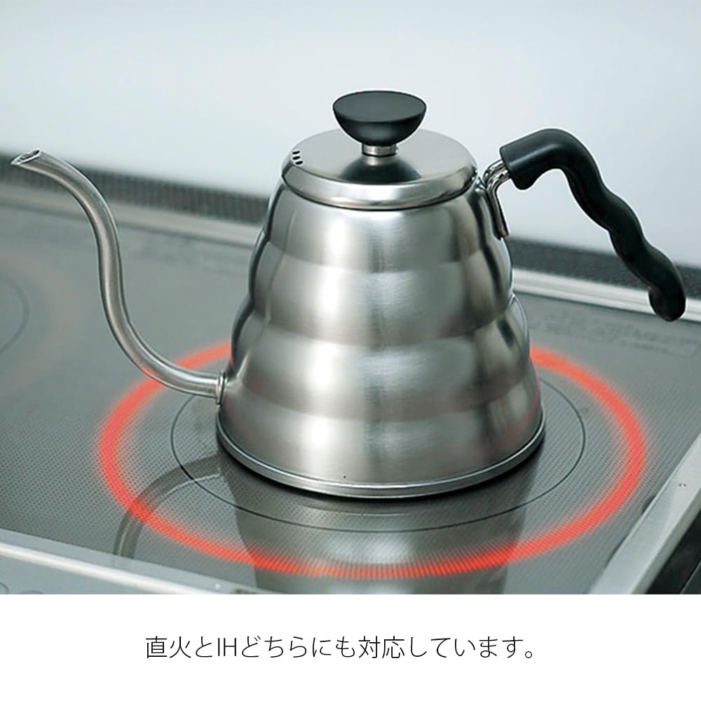 Hario Buono 1.2L capacity ideal for multiple cups.