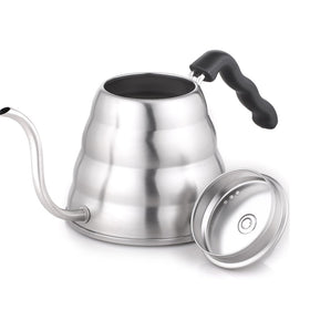 Hario Buono kettle's gooseneck design enables controlled pouring