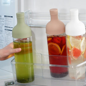 HARIO heat-resistant glass bottle designed for durability and everyday use