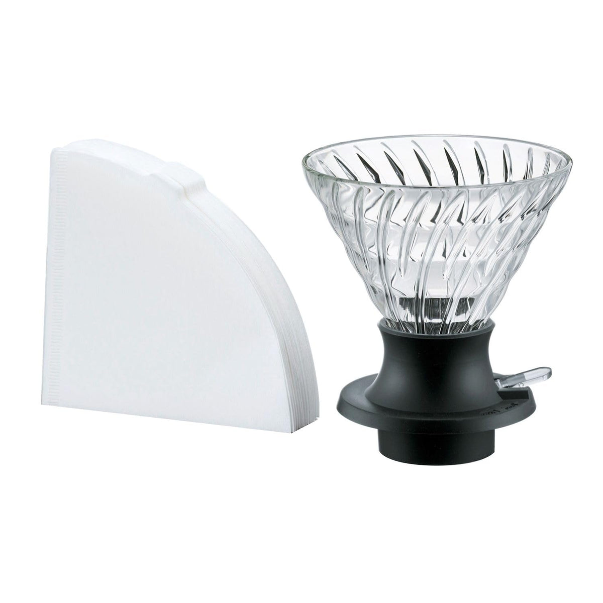 Hario Switch Immersion Dripper 03 with valve for hybrid brewing versatility.