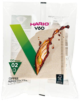 Hario V60 conical dripper 02 in use for smooth extraction