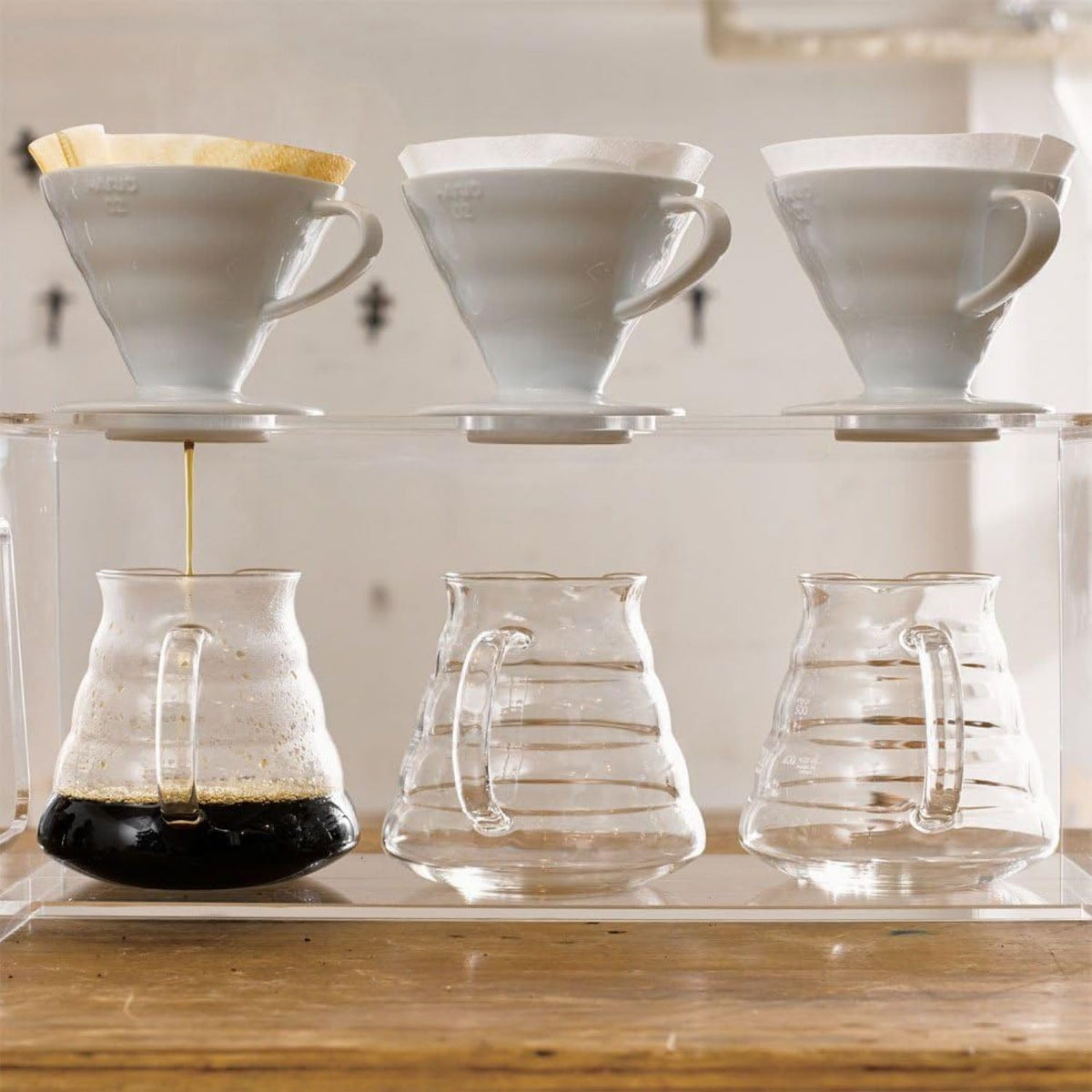 Hario V60 Dripper 02 White packaging design reflects premium quality