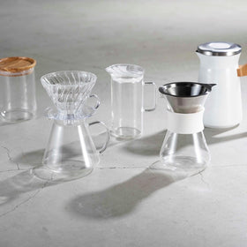 Hario V60 paper filters pack for consistent pour-over results.