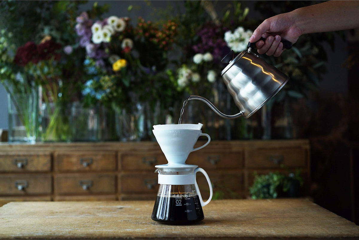 HARIO V60 100-pack filters for consistent filtration and flavor