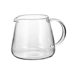 Hario VBS-60 Barista Server clear glass shows liquid color for precise pours