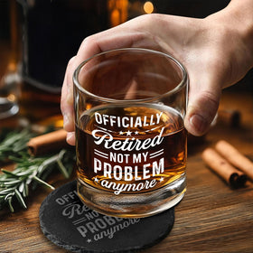 Harmora retirement recipe cards for easy whiskey cocktails and celebratory experimentation