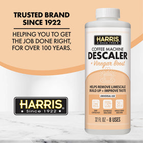 HARRIS descaler may improve coffee aroma after descaling.