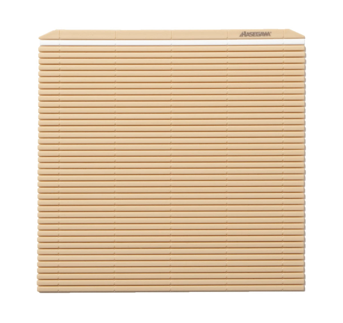 Hasegawa beige plastic sushi mat for makisu rolling, easy to clean and reusable.