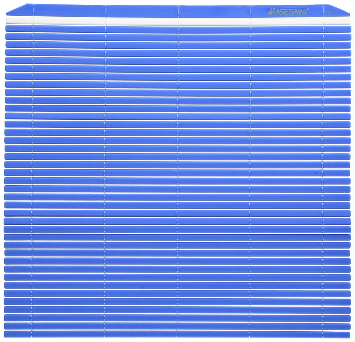 Hasegawa plastic sushi rolling mat in blue, easy to clean for smooth, uniform rolls.