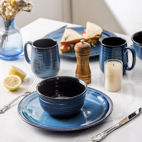HASENSE blue striped mug gift-ready presentation for gifting