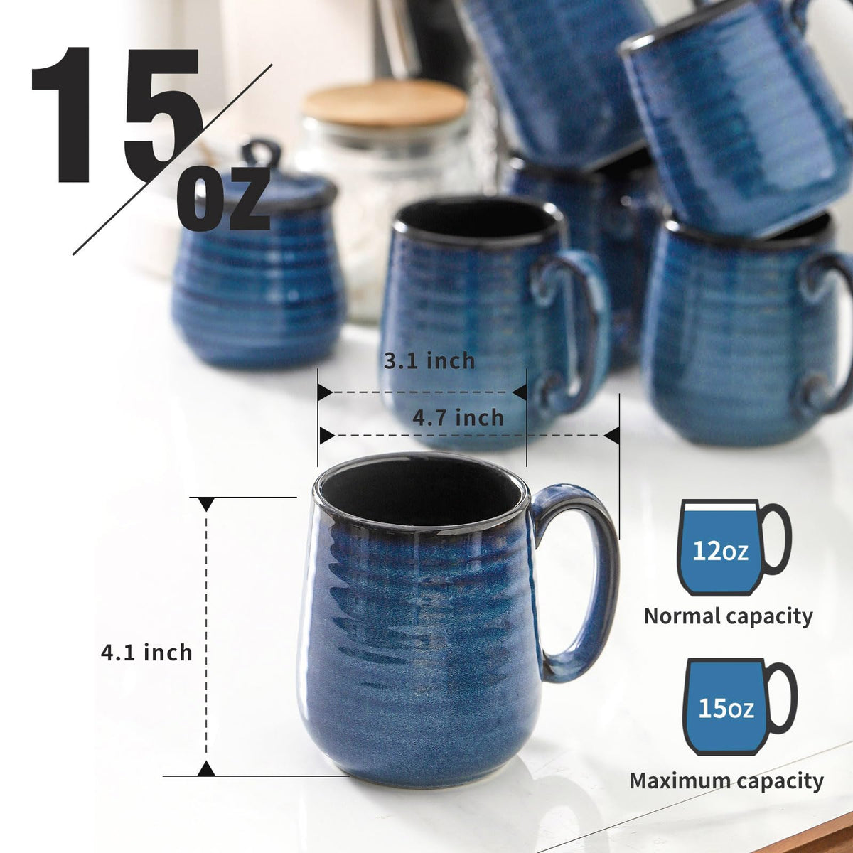 HASENSE mug retains heat longer for leisurely sips.