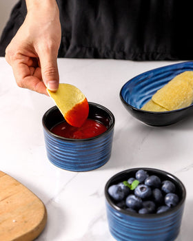 HASENSE dipping bowls set for sauces, nuts, or toppings