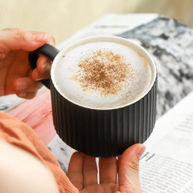 HASENSE stacked mugs on a metal stand save space and look tidy