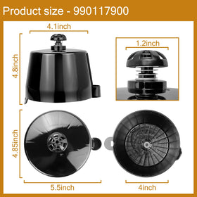 HASMX 49983 brew basket replacement ensures proper fit and consistent brew results