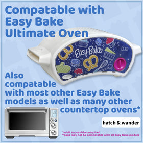 Hatch & Wander round pan for Easy Bake Oven yields perfectly shaped mini cakes.