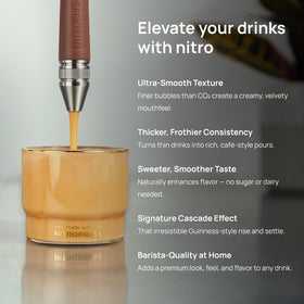 Hatfields London nitro cartridges compatible with The Original NitroPress dispensers.