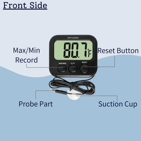 HATUSOKU large LCD display for easy readings from a distance