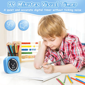 HAUKINIX 99-minute timer for classroom and homeschool activities without ticking noise