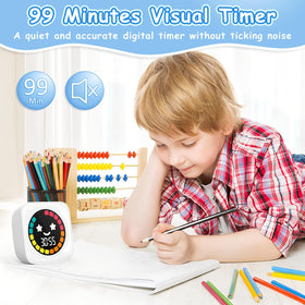 HAUKINIX Visual Timer digital display offers precise timing and silent operation.