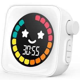 HAUKINIX Visual Timer front view with friendly interface enhances time awareness.